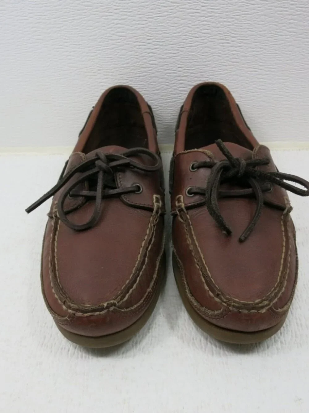 Dockmasters Oil Tanned Leather Boat Deck Shoes Men's Casual Footwear Sz 8 W